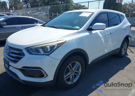2017 Hyundai Santa Fe Sport 2.4L из США, поврежденный, VIN 5NMZT3LB8HH009375